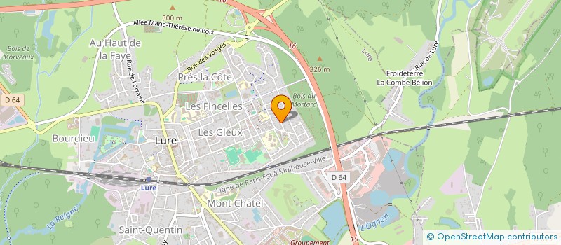 localisation de l'entreprise 789 501 616   LURE