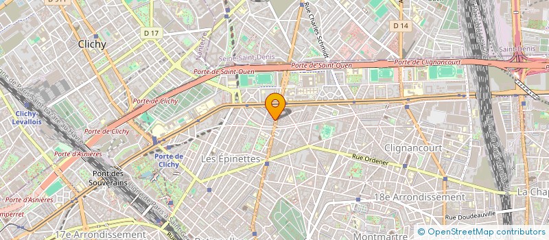 localisation de l'entreprise 789 557 428 à SAINT-OUEN-SUR-SEINE