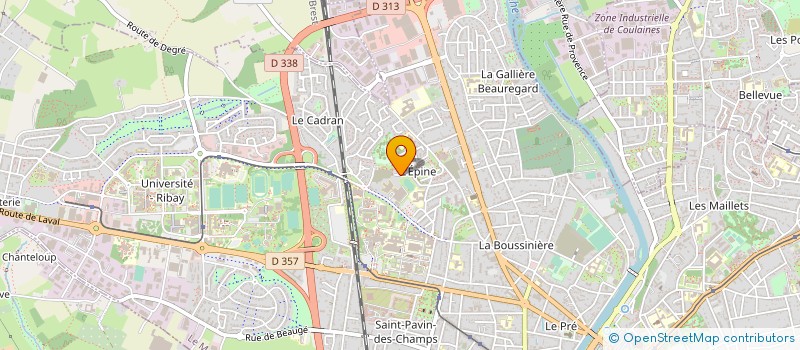 localisation de l'entreprise 789 574 928 à LE MANS