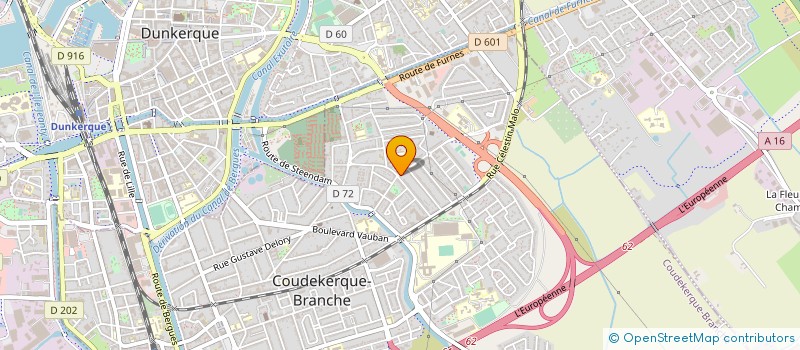 localisation de l'entreprise 789 577 681   COUDEKERQUE-BRANCHE