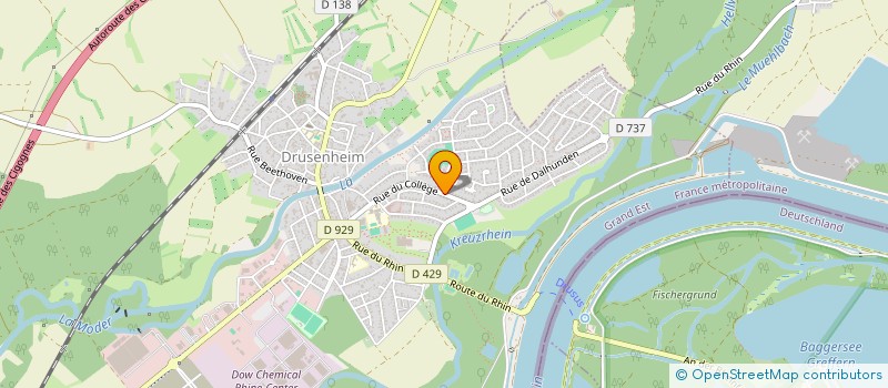 localisation de l'entreprise 789 584 091 à DRUSENHEIM