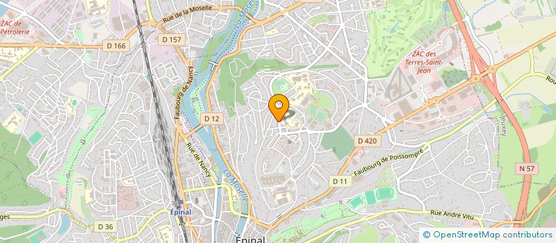 localisation de l'entreprise 789 623 469   EPINAL