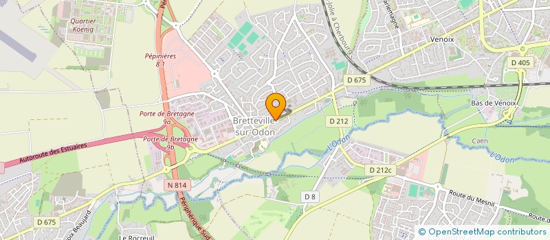 localisation de l'entreprise 789 663 846   BRETTEVILLE-SUR-ODON