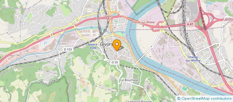 localisation de l'entreprise 789 681 673   VENISSIEUX