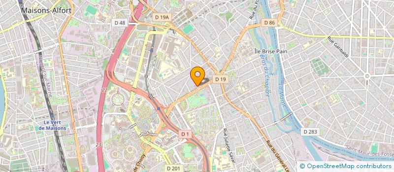 localisation de l'entreprise 789 687 795 à MAISONS-ALFORT