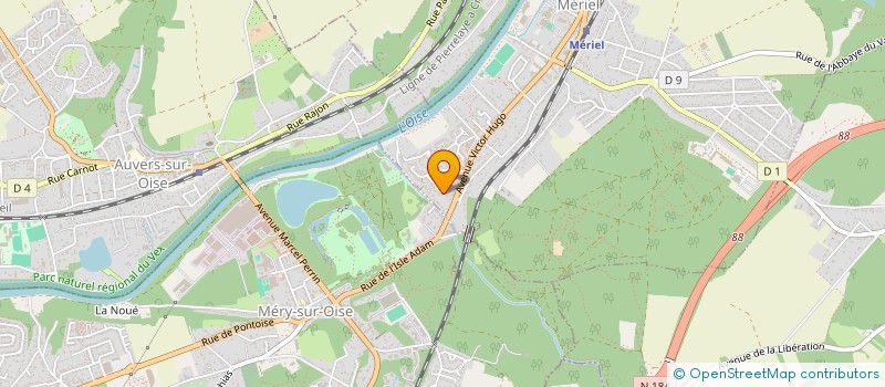 localisation de l'entreprise 789 691 151   MERIEL