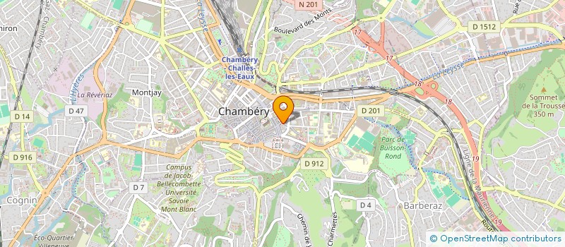 localisation de l'entreprise 789 699 816   CHAMBERY