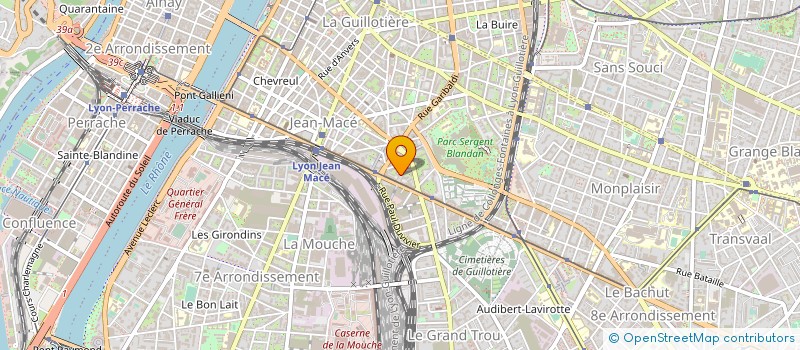 localisation de l'entreprise 789 733 417   LYON