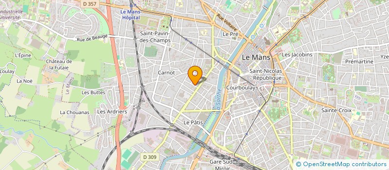 localisation de l'entreprise 789 757 911   COSSE-LE-VIVIEN