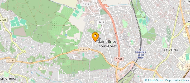 localisation de l'entreprise 789 764 248   SAINT-BRICE-SOUS-FORET