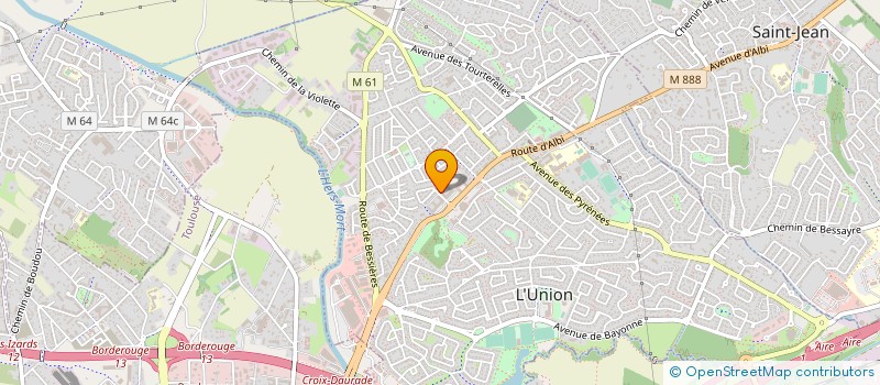 localisation de l'entreprise 789 828 167 à L'UNION