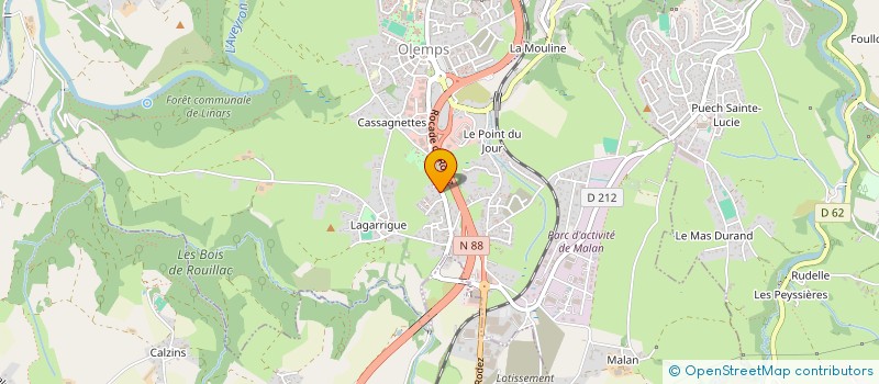 localisation de l'entreprise 789 903 507   RODEZ