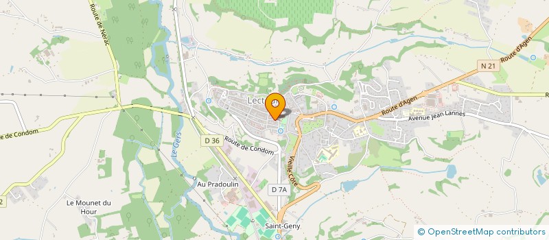 localisation de l'entreprise 789 933 447   LECTOURE