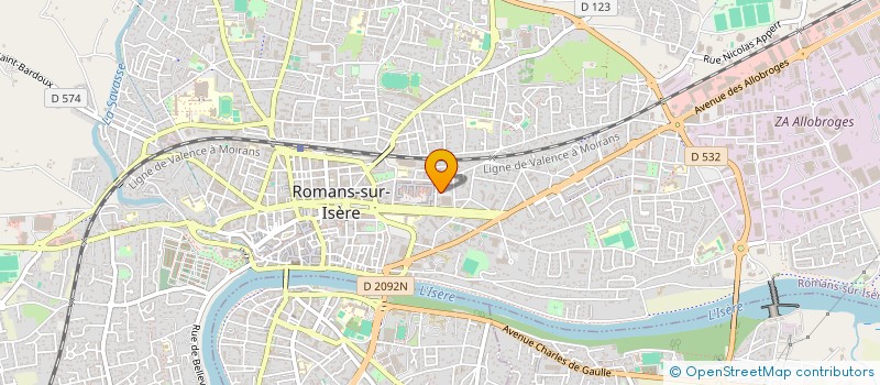 localisation de l'entreprise 789 939 659   ROMANS-SUR-ISERE