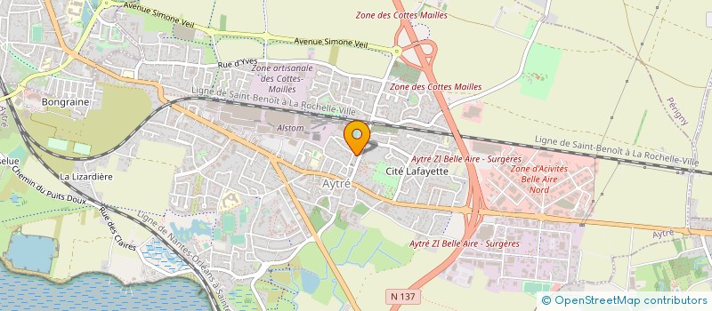 localisation de l'entreprise 789 943 222 à LA ROCHELLE