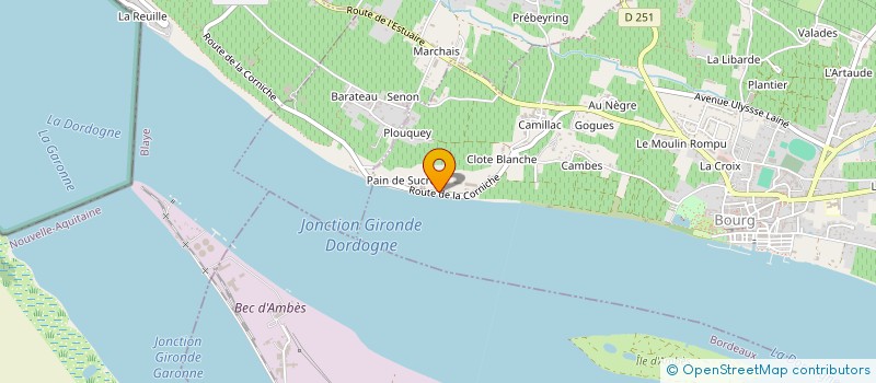 localisation de l'entreprise 789 944 345   THONAC