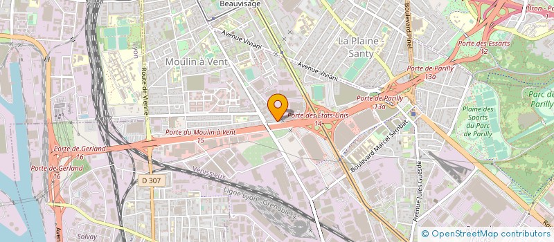 localisation de l'entreprise 789 969 813   VENISSIEUX