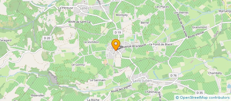 localisation de l'entreprise 789 982 592   BLACE