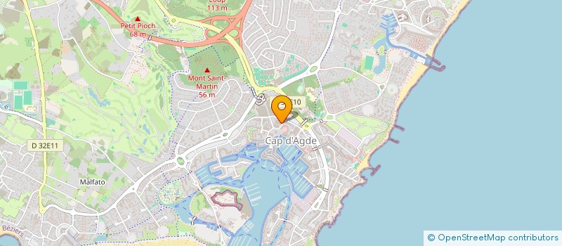 localisation de l'entreprise 789 984 689   AGDE