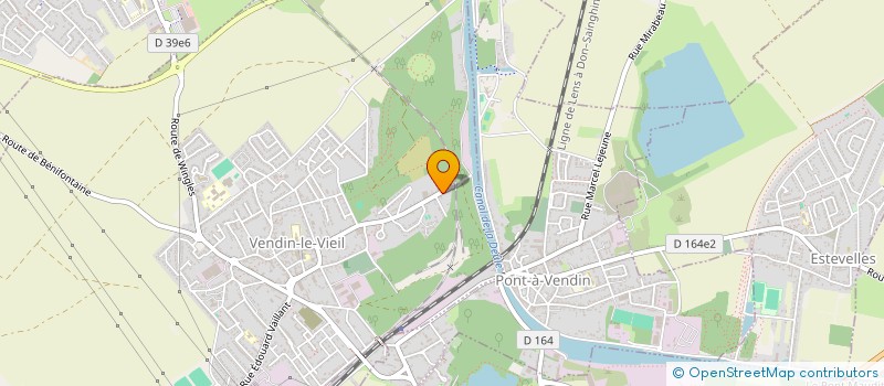 localisation de l'entreprise 789 986 981   VENDIN-LE-VIEIL