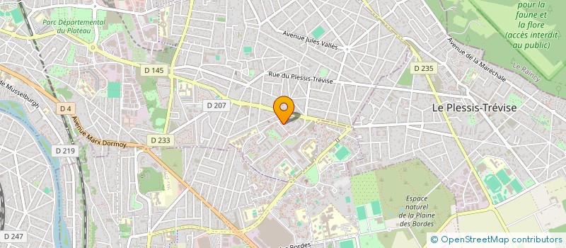 localisation de l'entreprise 789 987 989  à CHAMPIGNY-SUR-MARNE