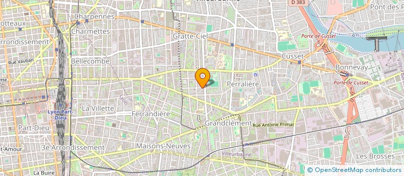 localisation de l'entreprise 789 992 609   VILLEURBANNE