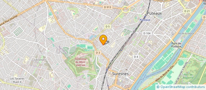 localisation de l'entreprise 78M à SURESNES