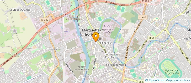 localisation de l'entreprise 790 006 407   MARQUETTE-LEZ-LILLE