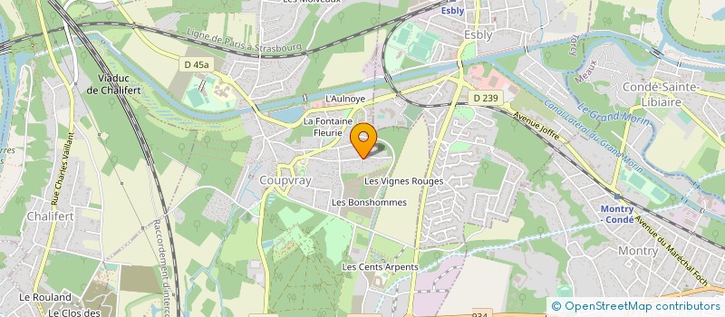 localisation de l'entreprise 790 012 397 à MILLY-LA-FORET