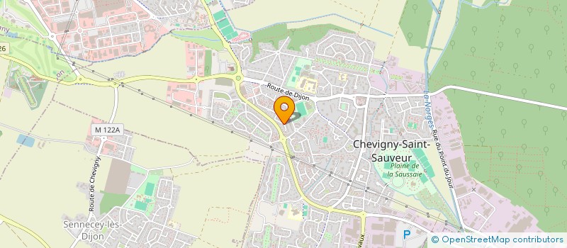 localisation de l'entreprise 790 028 153 à CHEVIGNY-SAINT-SAUVEUR