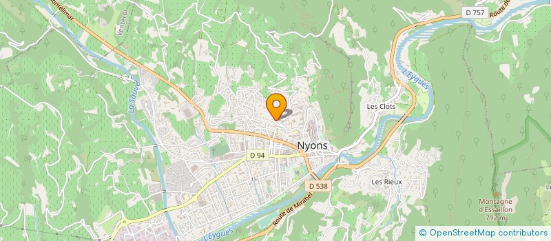 localisation de l'entreprise 790 031 611   GIGORS-ET-LOZERON