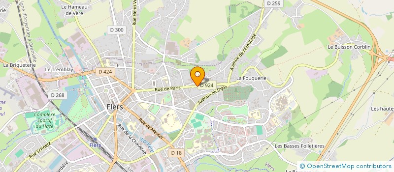 localisation de l'entreprise 790 032 478 à ATHIS-VAL DE ROUVRE
