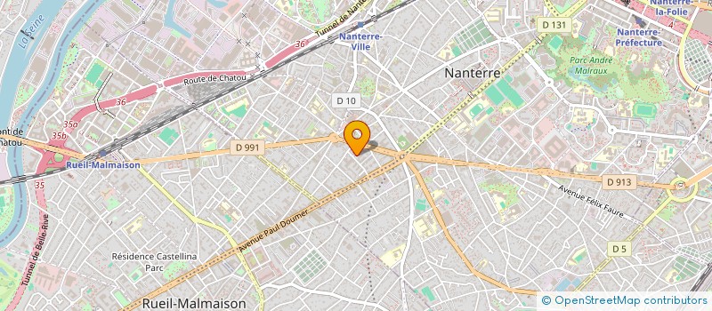 localisation de l'entreprise 790 038 665   NANTERRE