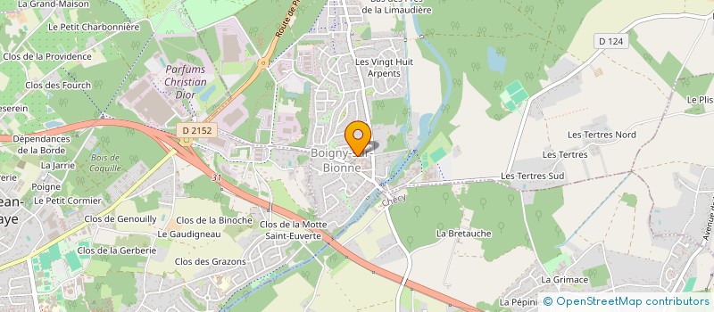 localisation de l'entreprise 790 054 191 à BOIGNY-SUR-BIONNE