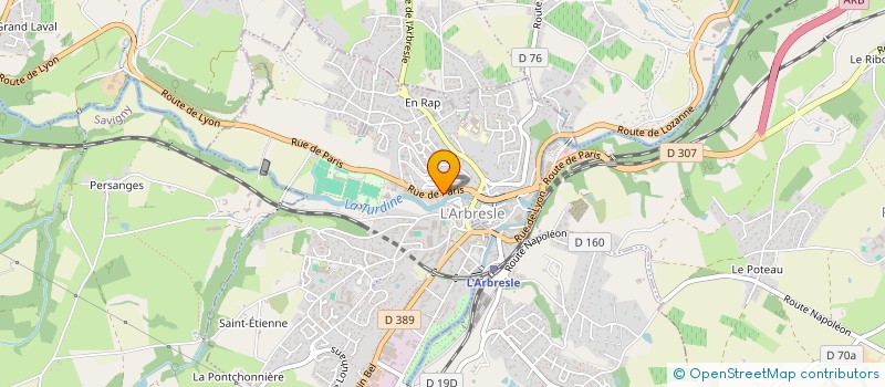 localisation de l'entreprise 790 054 993 à L ARBRESLE