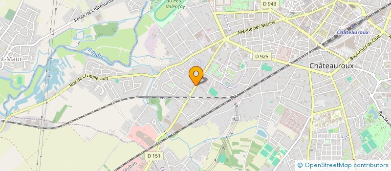 localisation de l'entreprise 790 060 776 à CHATEAUROUX