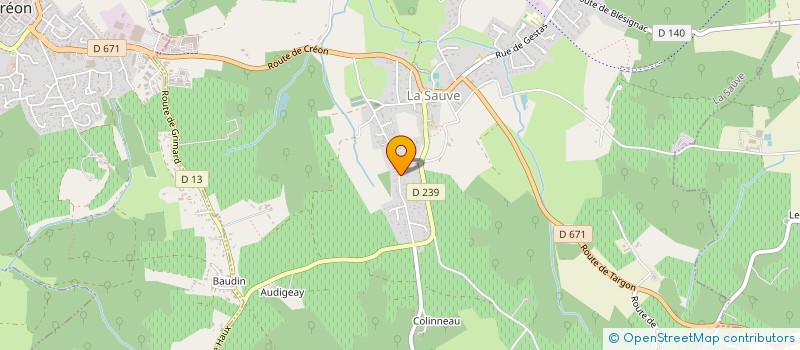 localisation de l'entreprise 790 068 373   LA SAUVE