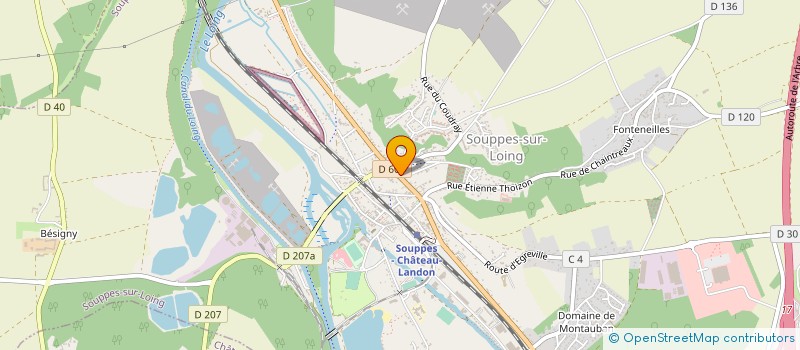 localisation de l'entreprise 790 071 609 à LA SELLE-SUR-LE-BIED