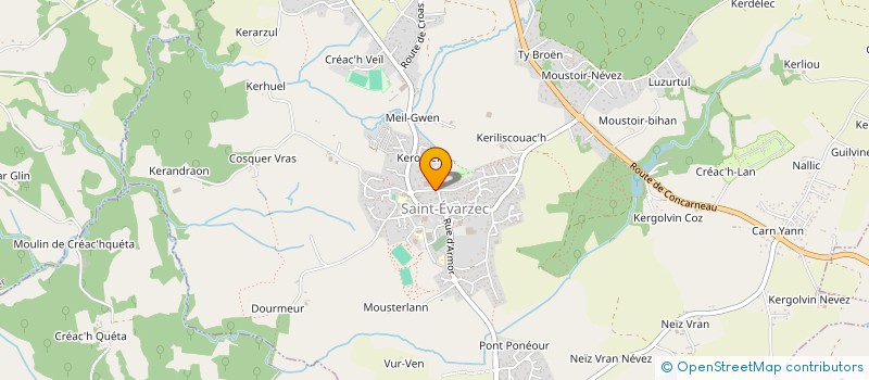 localisation de l'entreprise 790 083 604   SAINT-EVARZEC