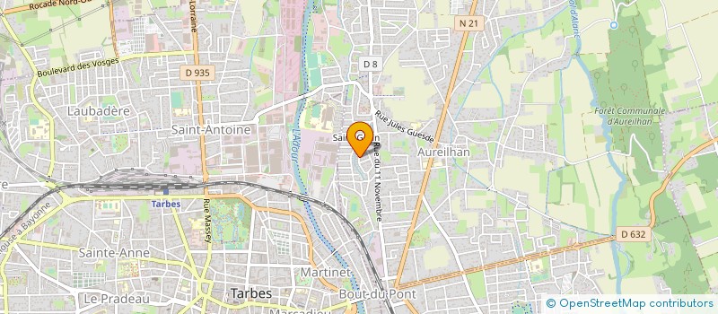 localisation de l'entreprise 790 089 270   AUREILHAN