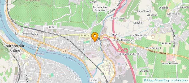 localisation de l'entreprise 790 089 551 à TAIN-L'HERMITAGE