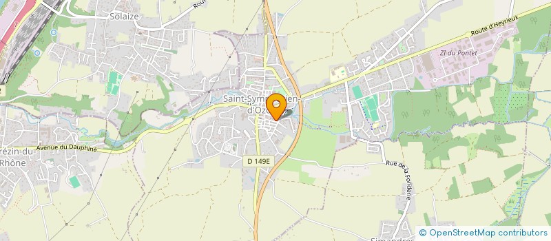 localisation de l'entreprise 790 138 481   SAINT-SYMPHORIEN-D'OZON