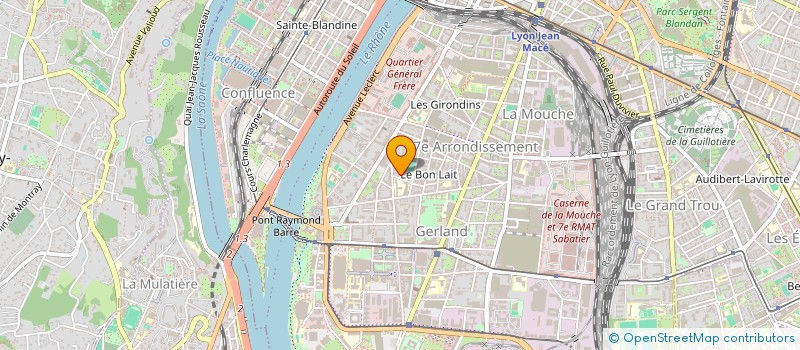 localisation de l'entreprise 790 195 374   LYON