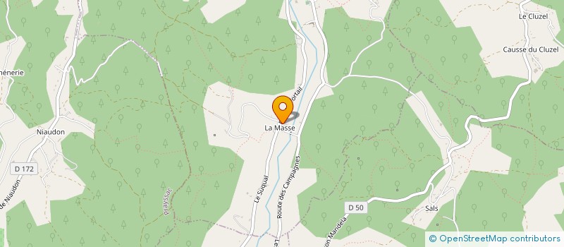 localisation de l'entreprise 790 195 598   LES JUNIES