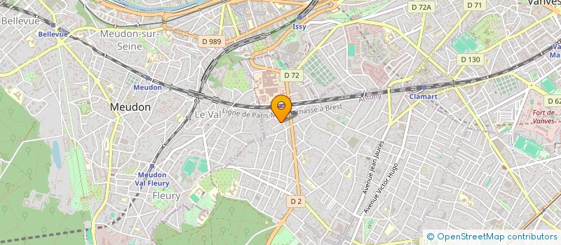 localisation de l'entreprise 790 214 019   CLAMART