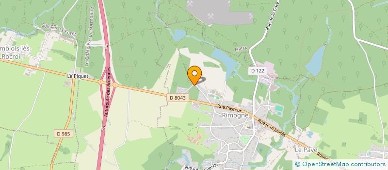 localisation de l'entreprise 790 227 144   CHARLEVILLE-MEZIERES