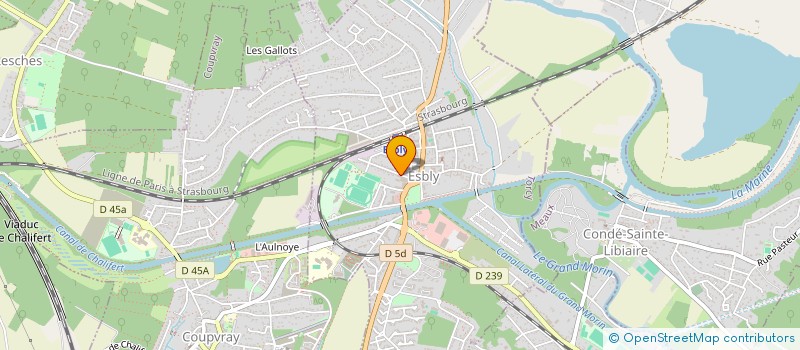 localisation de l'entreprise 790 227 888   ESBLY