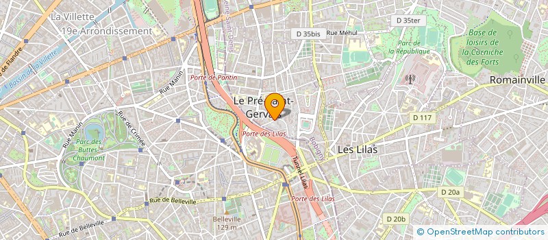 localisation de l'entreprise 790 234 660  à LE PRE-SAINT-GERVAIS