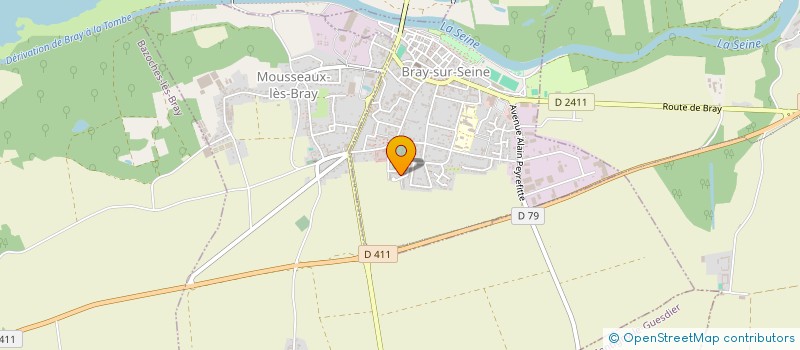 localisation de l'entreprise 790 236 434   BERCENAY-LE-HAYER