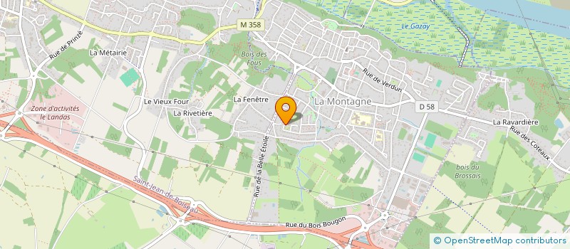 localisation de l'entreprise 790 241 376   LA MONTAGNE